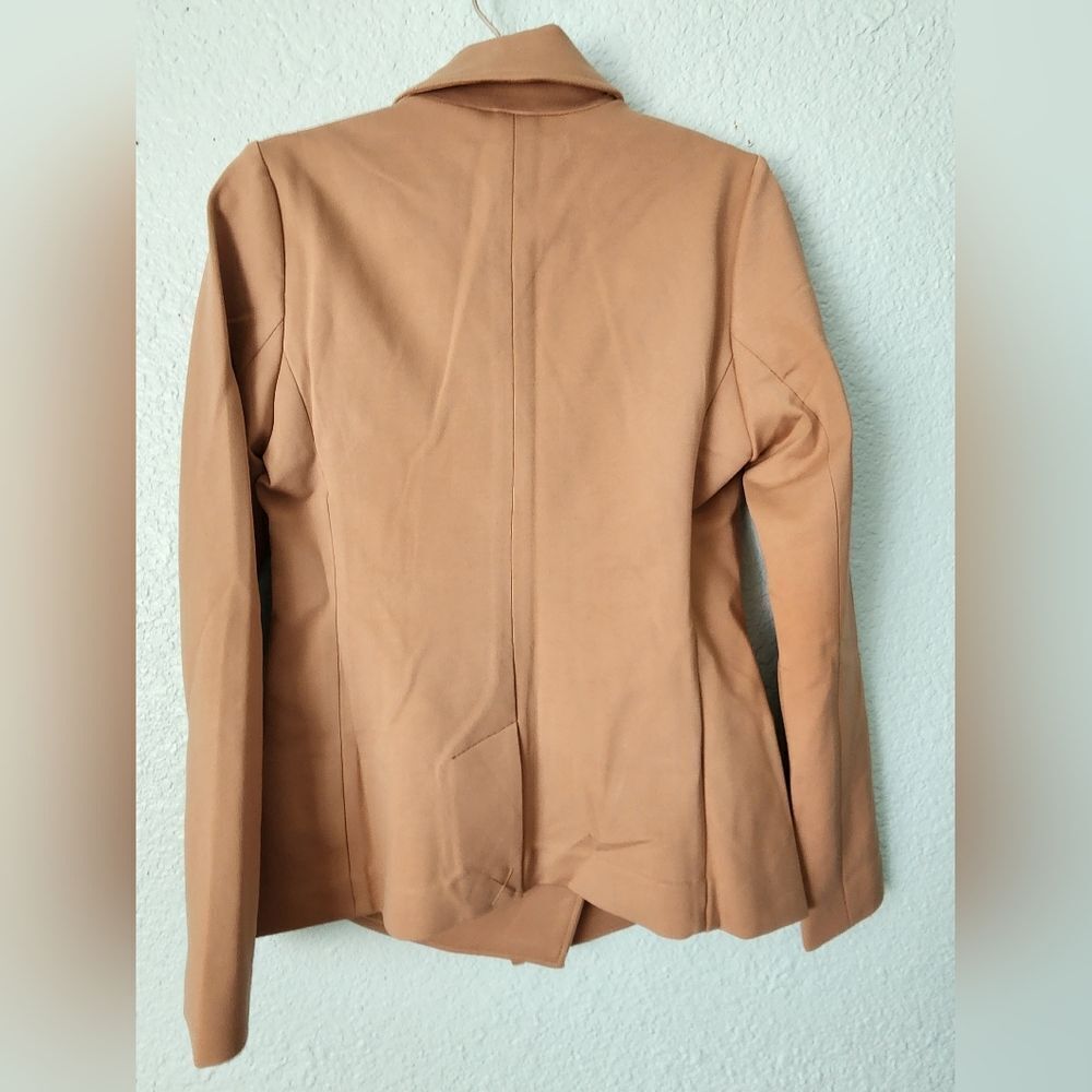 SPANX Women's Tan Blazer Jacket - Picture 5 of 15